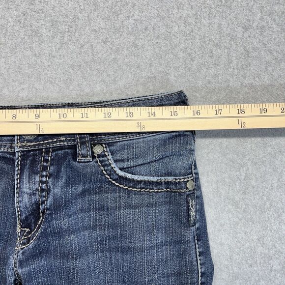 Silver Jeans Co. Suki Bootcut Jeans Women’s 29x32 Medium Wash Denim Y2K - Picture 10 of 14